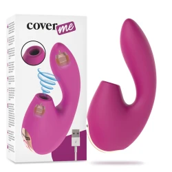 Vibrator clitoridian și G-spot din silicon, roz, USB