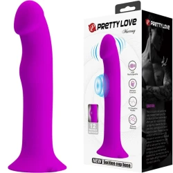 Vibrator și stimulator G-Point din ABS și silicon, mov