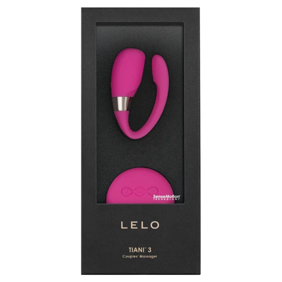 Masajer de cuplu Tiani 3 din silicon, fuchsia