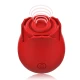 Stimulator clitoridian cu 2 capete din silicon, roz