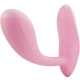 Vibrator G-Spot din silicon, roz, reîncărcabil USB