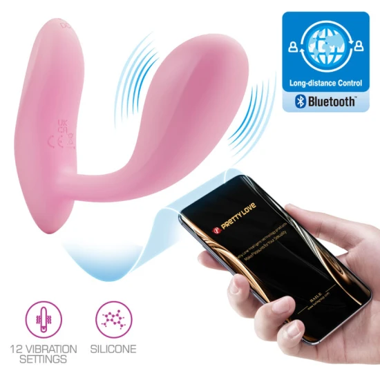Vibrator G-Spot din silicon, roz, reîncărcabil USB