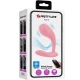 Vibrator G-Spot din silicon, roz, reîncărcabil USB