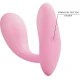 Vibrator G-Spot din silicon, roz, reîncărcabil USB