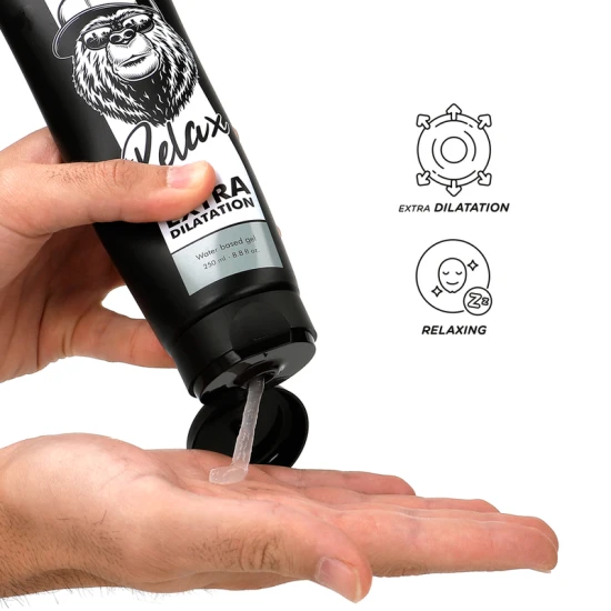Gel anal pe bază de apă pentru dilatare, Negru
