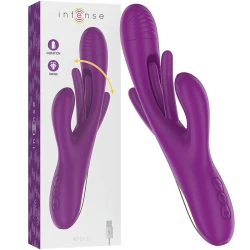 Masturbator feminin APOLO din silicon, mov, USB reîncărcabil