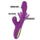 Masturbator feminin din silicon, mov, USB, 7 vibrații