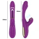 Masturbator feminin din silicon, mov, USB, 7 vibrații