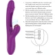Masturbator feminin din silicon, mov, USB, 7 vibrații