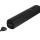 Plug anal gonflabil cu vibrații auto-throb din silicon, negru