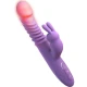 Stimulator clitoridian Rabbit cu încălzire, oscilație și vibrații, violet