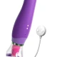 Stimulator clitoridian cu limbă, violet, ABS