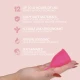 CUPĂ MENSTRUALĂ - Silicon medical - Dimensiune S