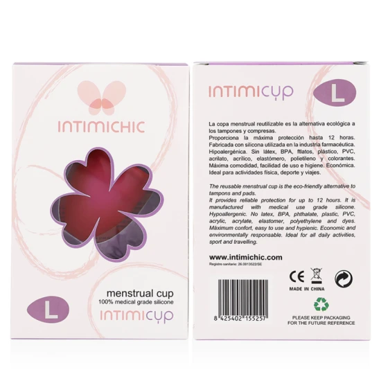 Cupă menstruală din silicon medical, mărimea L