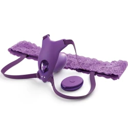 Ham G-Spot fluture cu vibrator, reîncărcabil, violet