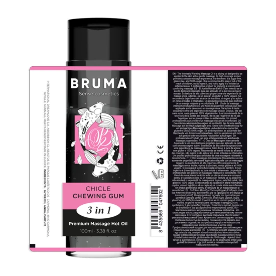 Ulei de masaj 3 în 1, efect de căldură, 100 ml