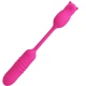 Bullet vibrator din silicon, roz, universal