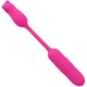 Bullet vibrator din silicon, roz, universal