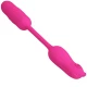 Bullet vibrator din silicon, roz, universal