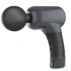 Masturbator Magic Gun din ABS și silicon, gri închis