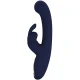 Vibrator rabbit G-spot din silicon, albastru