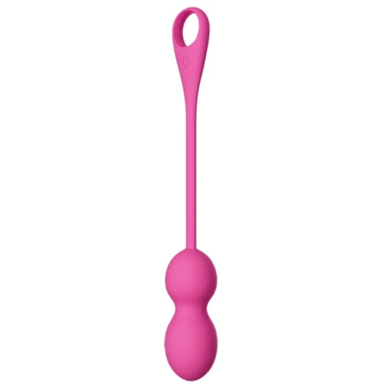 Bile Kegel Vibratoare Reîncărcabile din Silicon, Roz
