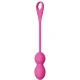 Bile Kegel Vibratoare Reîncărcabile din Silicon, Roz