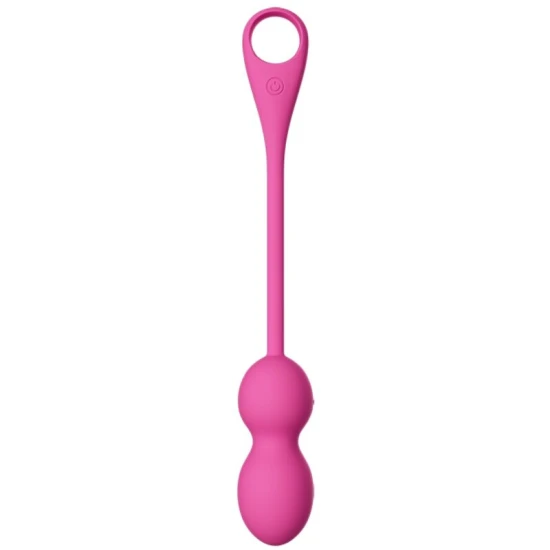 Bile Kegel Vibratoare Reîncărcabile din Silicon, Roz