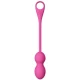 Bile Kegel Vibratoare Reîncărcabile din Silicon, Roz