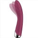 Vibrator G-Spot Rotativ din Silicon Roșu