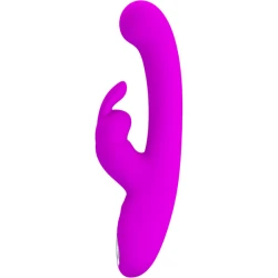 Vibrator Rabbit G-Spot din silicon, violet