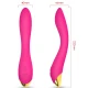 Vibrator multipozițional flamingo, fuchsia, medical silicone & ABS