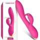 Vibrator Rabbit din silicon medical, fucsia, Universal