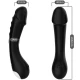 DILDO VIBRATOR G-Spot din silicon, negru, universal
