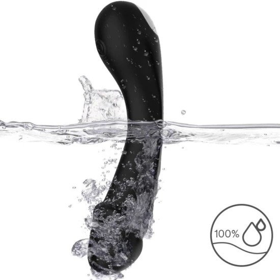 DILDO VIBRATOR G-Spot din silicon, negru, universal