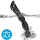 Vibrator bambus reglabil, din silicon medical și ABS, negru