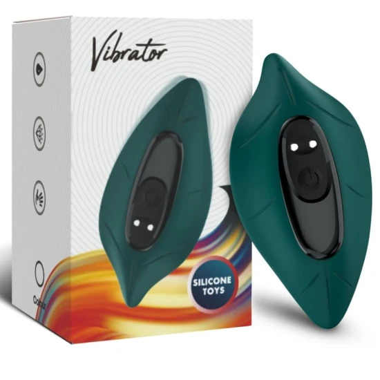 Stimulant & vibrator cu bilă detașabilă cu telecomandă, verde, ARMONY, control remote