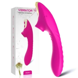 Dudu pentru stimulare clitoridiană din silicon, fuchsia, ARMONY
