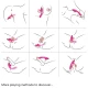 Suctor clitoridian violet ARMONY din silicon medical, ABS, Universal