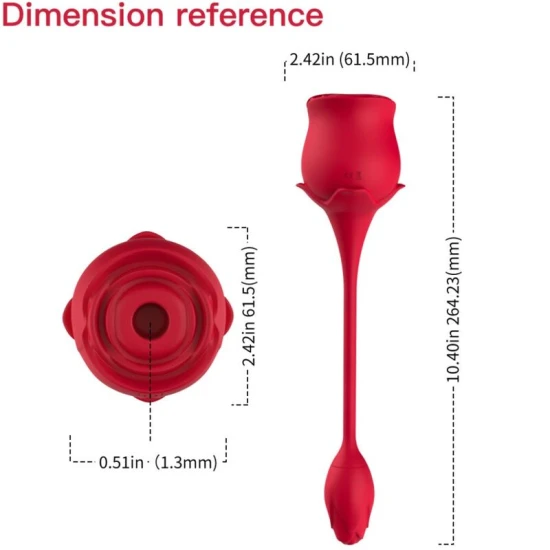 Suctior clitoridian cu vibrator din silicon medical, roz, 10 moduri