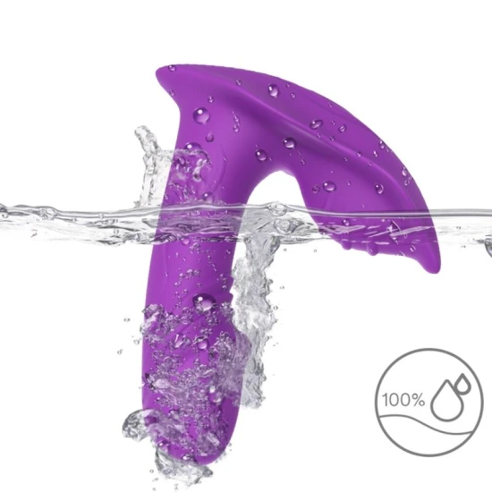 Vibrator pentru chiloți cu telecomandă, mov, control remote