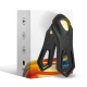 Inel vibrator Roadster cu telecomandă, negru, control dublu ring