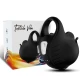 Inel vibrator cu cupping din silicon, negru, Universal