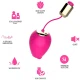 Vibrator tip bullet pentru G-spot cu telecomandă, Fuchsia, Control wireless