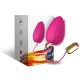 Vibrator tip bullet pentru G-spot cu telecomandă, Fuchsia, Control wireless