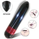 Vibrator tip bullet Rocket din silicon medical, negru, universal