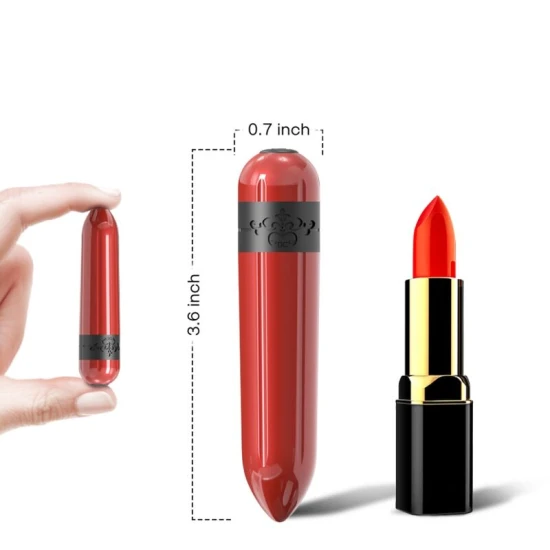 Vibrator tip bullet Rocket, fucsia, silicon medical, Universal