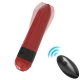 Vibrator tip bullet cu telecomandă, fuchsia, silicon medical, control remote