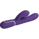 Vibrator G-Spot Multifuncțional din ABS și silicon, mov