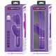 Vibrator G-Spot Multifuncțional din ABS și silicon, mov